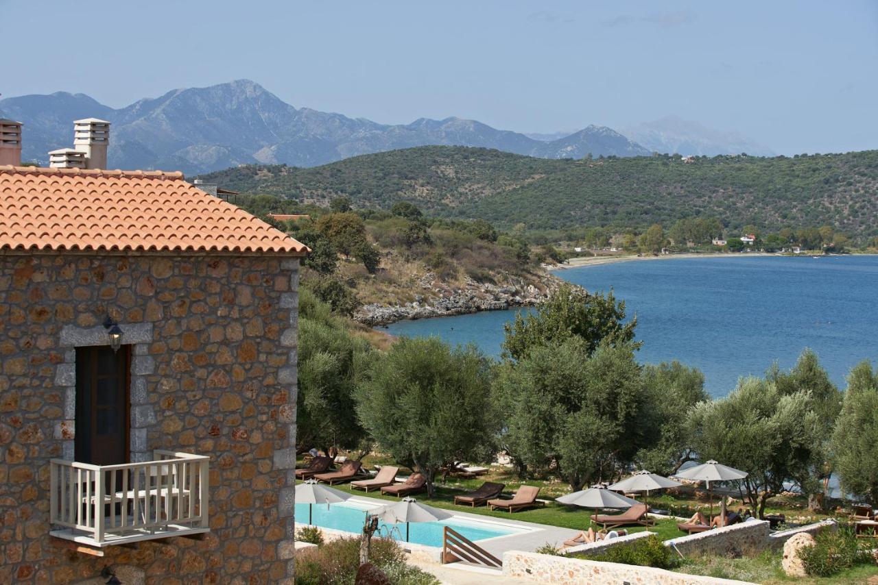 100 Rizes Seaside Resort- Small Luxury Hotels Of The World Kalivia (Laconia) Exterior foto