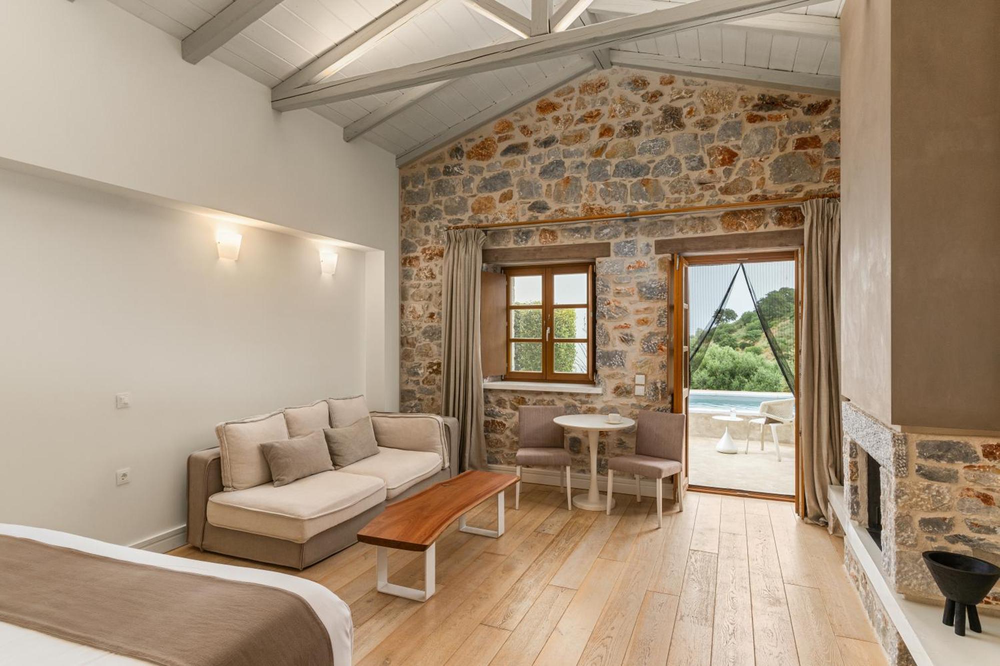 100 Rizes Seaside Resort- Small Luxury Hotels Of The World Kalivia (Laconia) Quarto foto